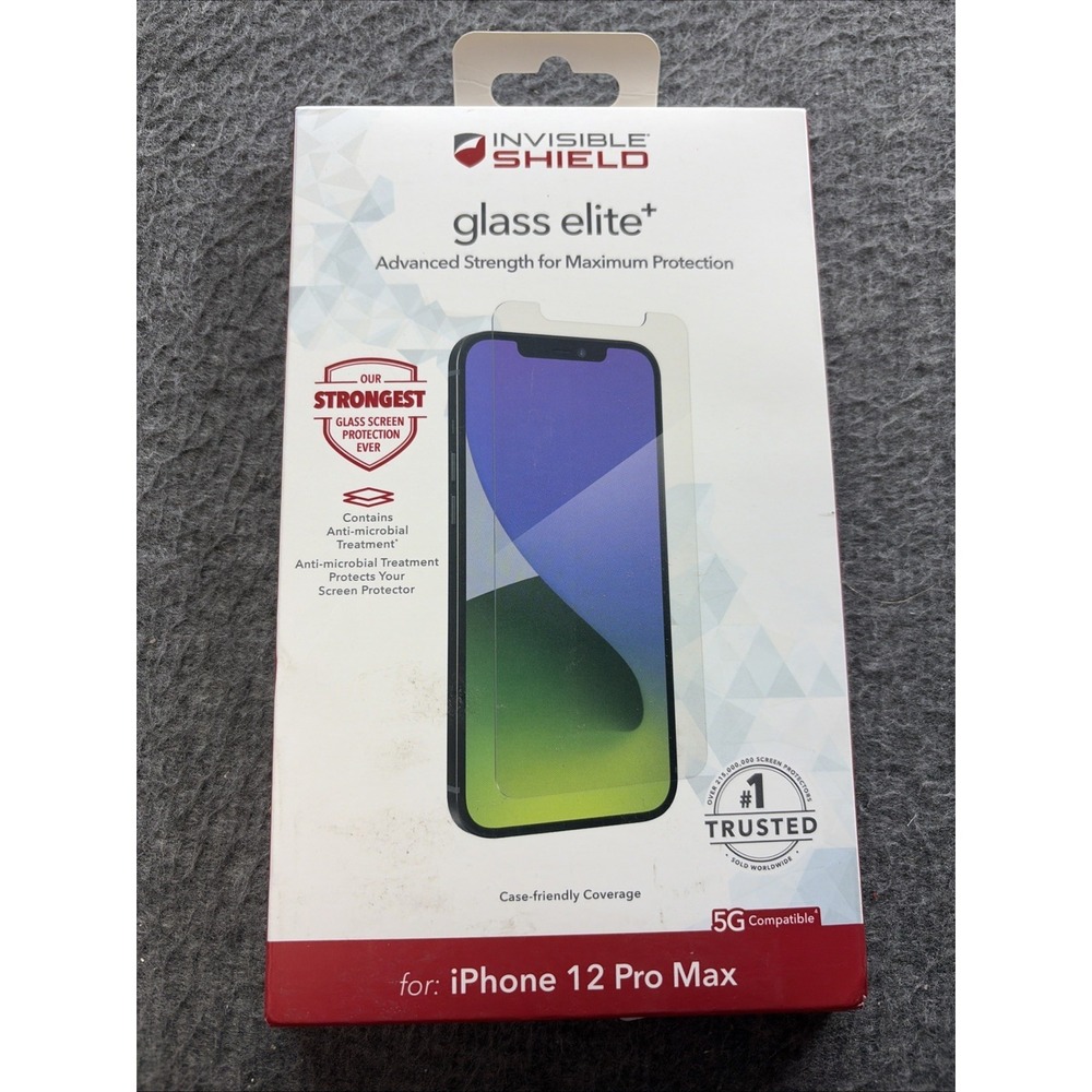 ZAGG Apple iPhone 12 Pro Max InvisibleShield Glass Elite Screen Protector